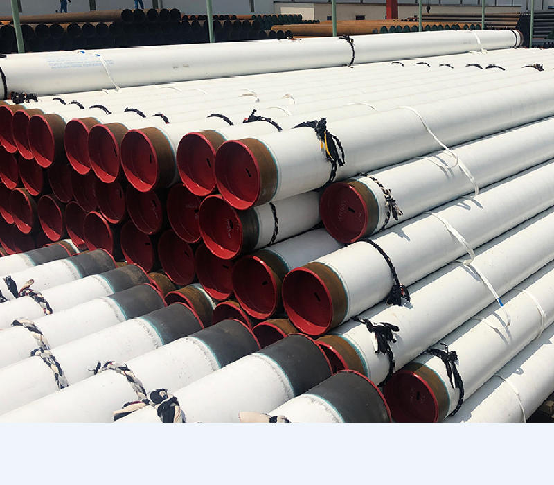 Anti-corrosion coated steel pipes with FBE, 3PE and concrete weight coating