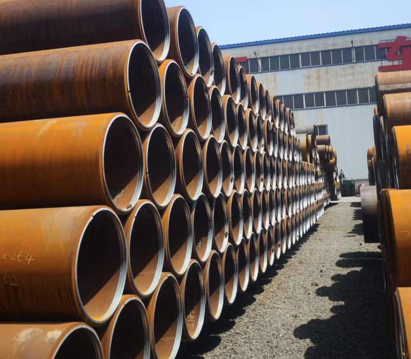 High-pressure welded steel pipes for oil, gas and water transmission