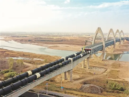 Steel pipe installations for municipal water supply and distribution systems