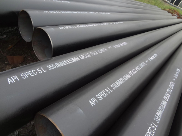 API 5L Line Pipe - Welded Seam Close Up