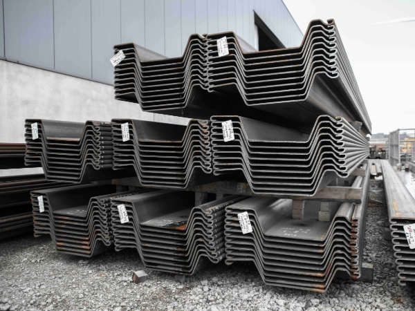 U-Type Steel Sheet Piles for Cofferdams and Sea Walls