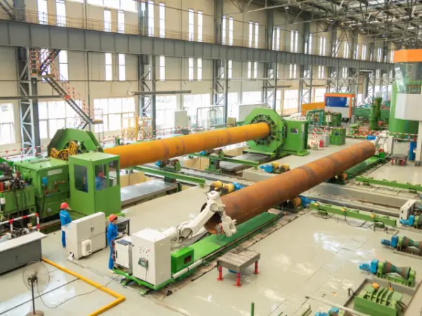 LSAW steel pipe surface finish and coating for corrosion protection
